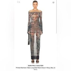 Jean Paul Gaultier tattoo collection dress